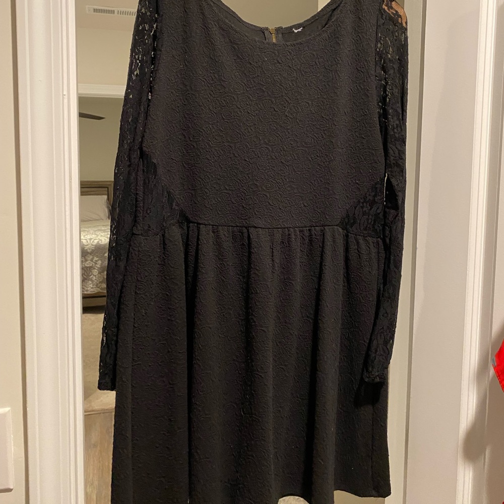 Target long sleeved lace dress